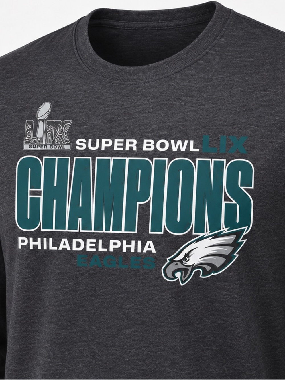 Fanatics Philadelphia Eagles Super Bowl LIX Champions Long Sleeve Shirt 3XL New - Picture 6 of 6